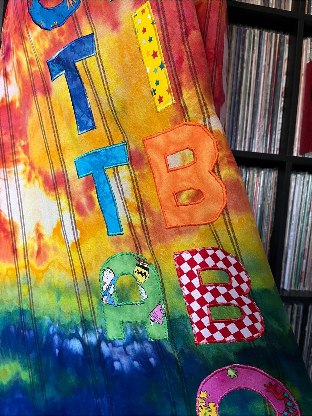 Relisted for JACLYN PHISH tour ice dyed GOTTA JIBBOO lot shakedown patchwork ⭕️ - Picture 9 of 12